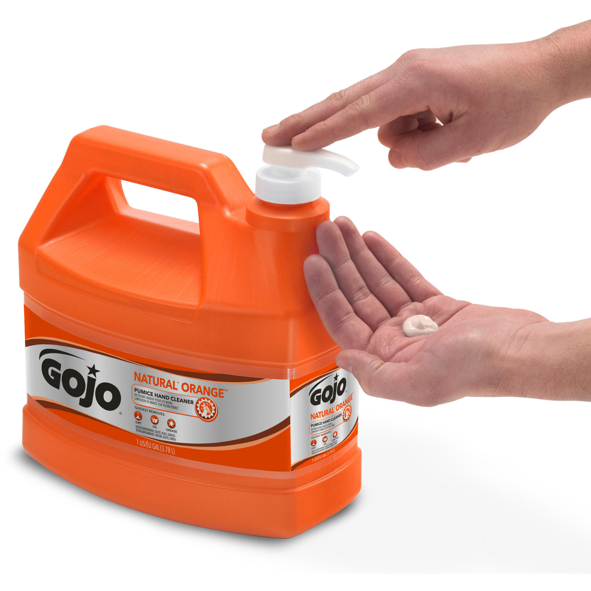 Gojo® Natural Orange Pumice Hand Cleaner Hand Soaps/Cleaners Gojo