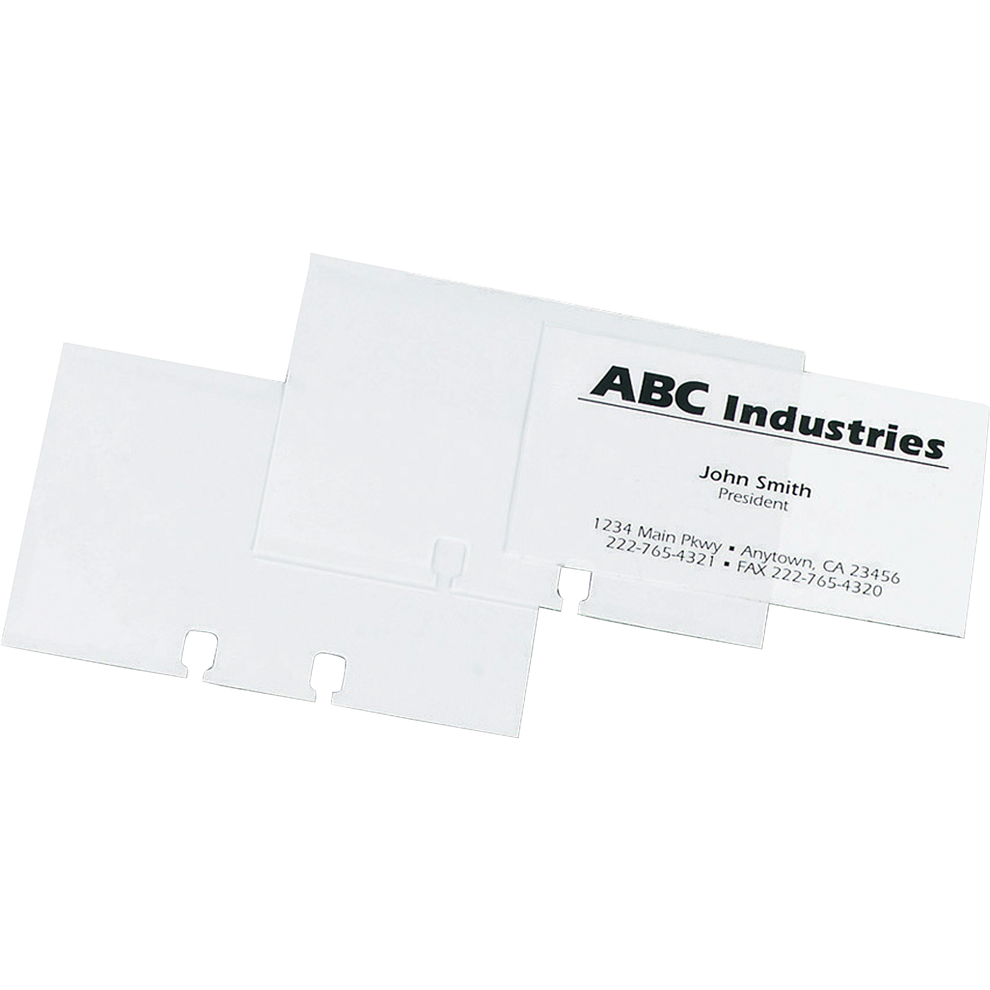 Rolodex 67691, Rolodex Business Card Sleeve Refill, ROL67691, ROL 67691
