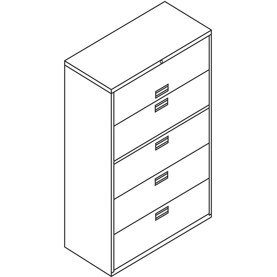 HON Brigade 600 H695 Lateral File Lateral Files The HON Company