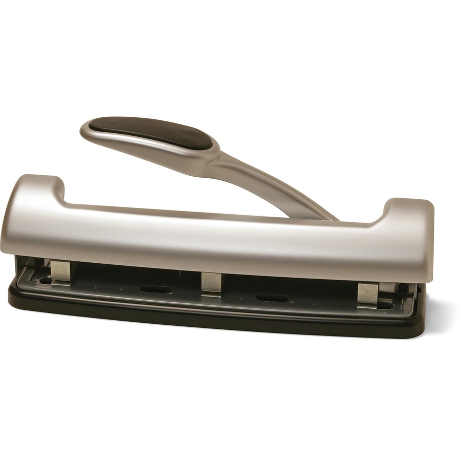 OIC EZ Level 2-3 Hole Adjustable Punch - 3 Punch Head(s) - 15 Sheet