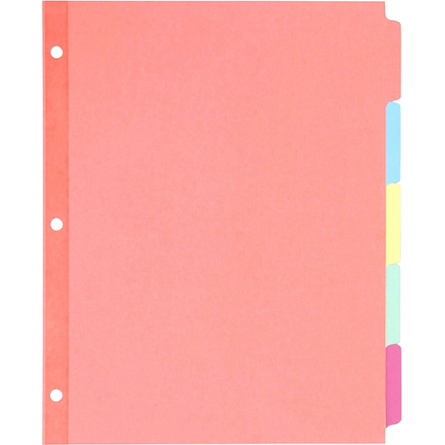 Avery® Write On Dividers, 5 tabs Corbett Office Plus