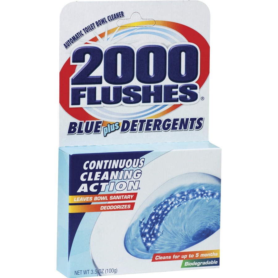 WD40 2000 Flushes Automatic Toilet Bowl Cleaner