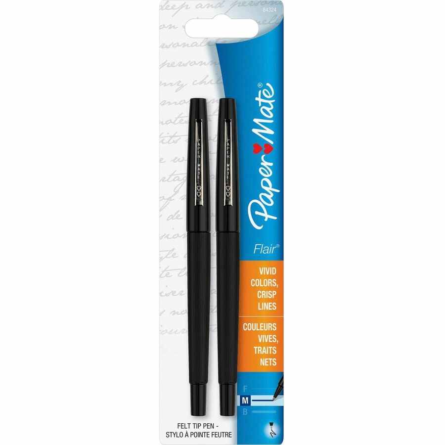 Paper Mate Flair Point Guard Felt Tip Marker Pens Medium Pen Point