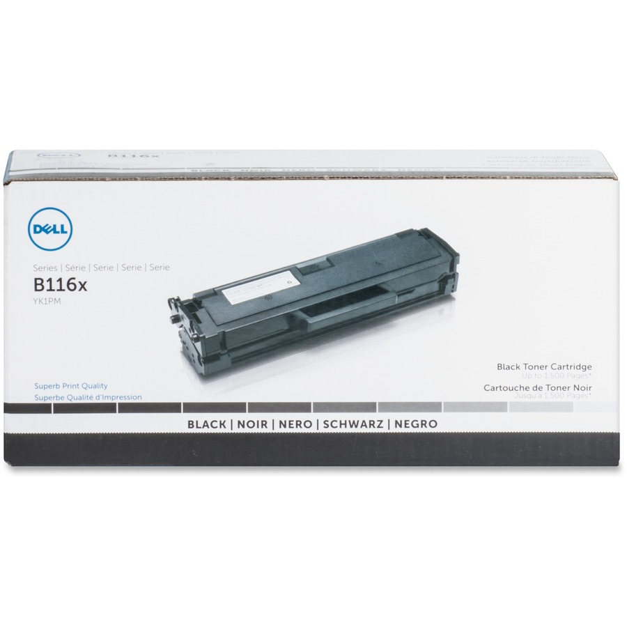 Dell Toner Cartridge Laser Standard Yield 1500 Pages Black 1