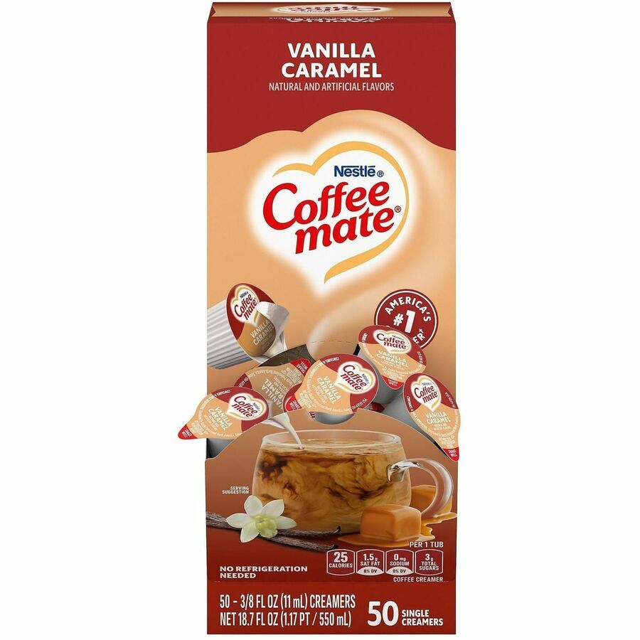 Coffee Mate Individual French Vanilla Creamer Nutrition Facts Blog Dandk