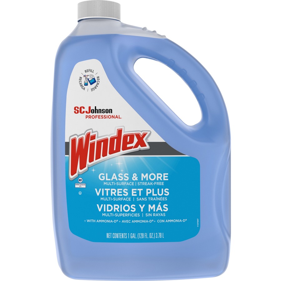 Windex® Glass Cleaner with AmmoniaD Liquid 128 fl oz (4 quart) 1