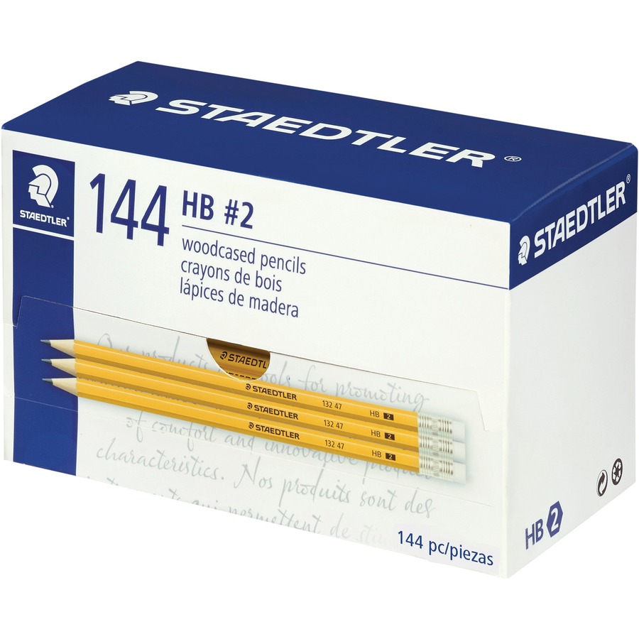 STD13247C144ATH Staedtler Presharpened No. 2 Pencils 2HB Lead