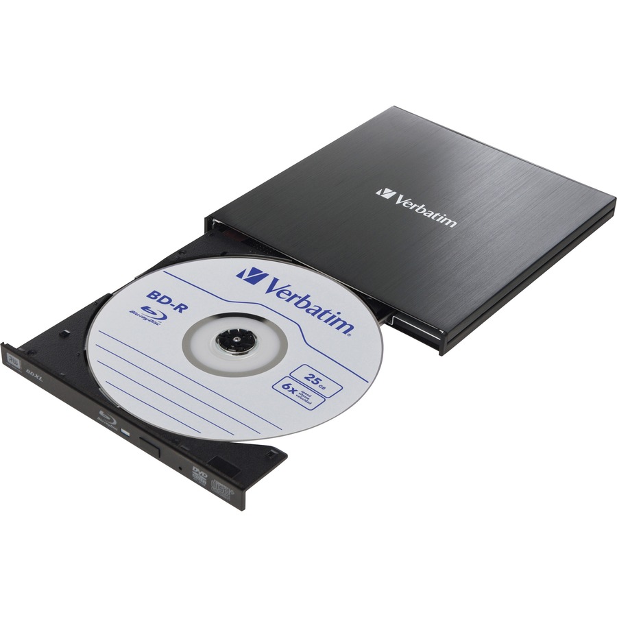 Verbatim Portable Bluray Writer External 1 x Pack BDR/RE