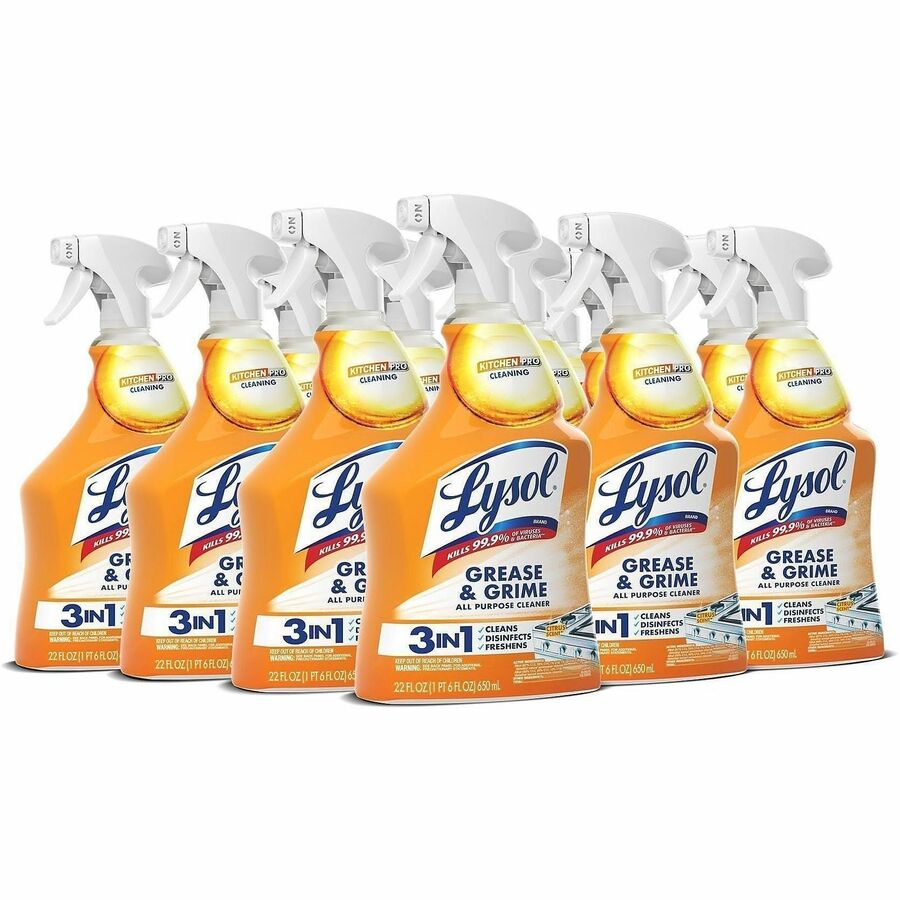 Lysol Kitchen Pro Cleaner Liquid 22 fl oz (0.7 quart) Fresh