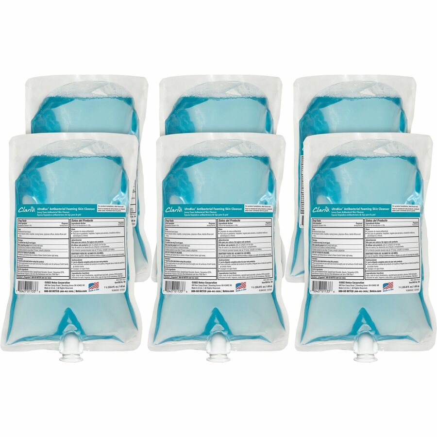 BET 7592900 Betco Antibacterial Foaming Skin Cleanser