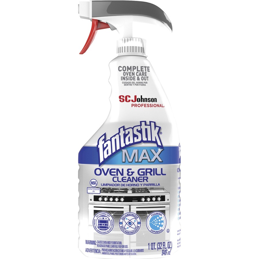 SJN323562 fantastik® Max Oven & Grill Cleaner Foam Spray 0.25 gal