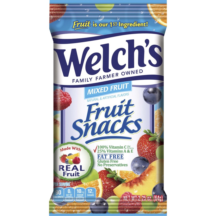 Welch's Mixed Fruit Snacks Zerbee