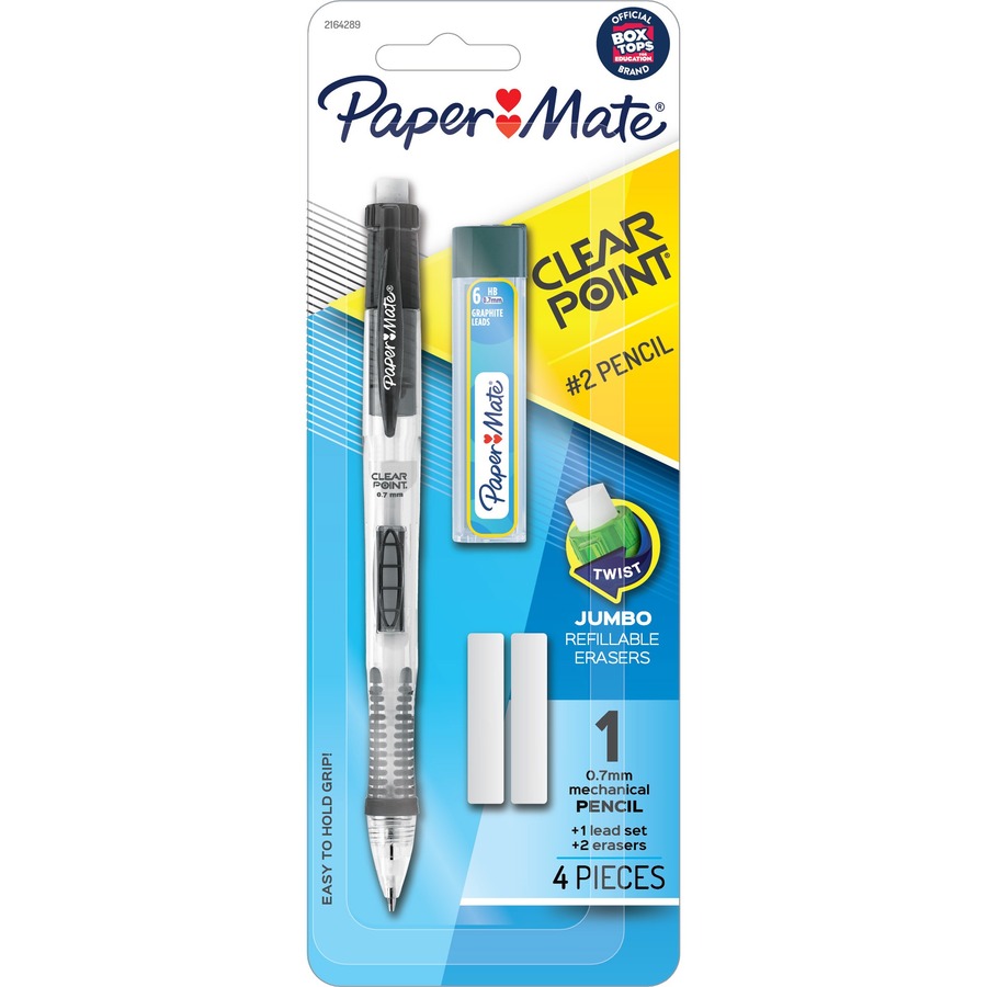 Paper Mate Clearpoint Mechanical Pencils 0.7 mm Lead Diameter Black