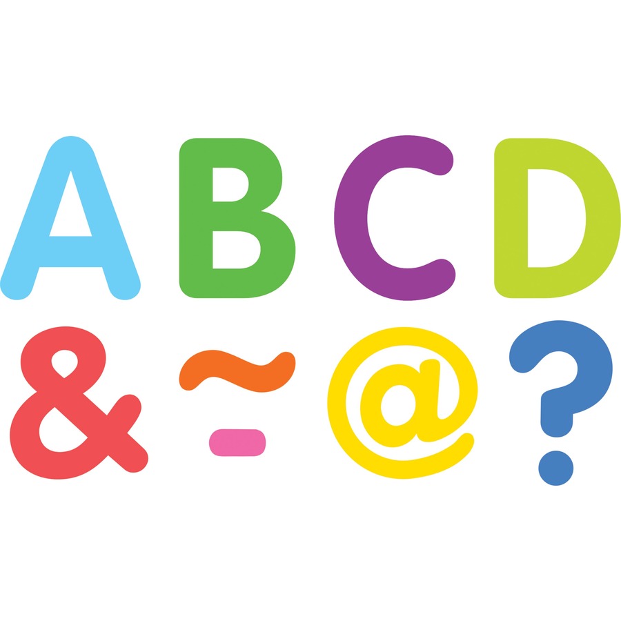 Teacher Created Resources Colorful Letters