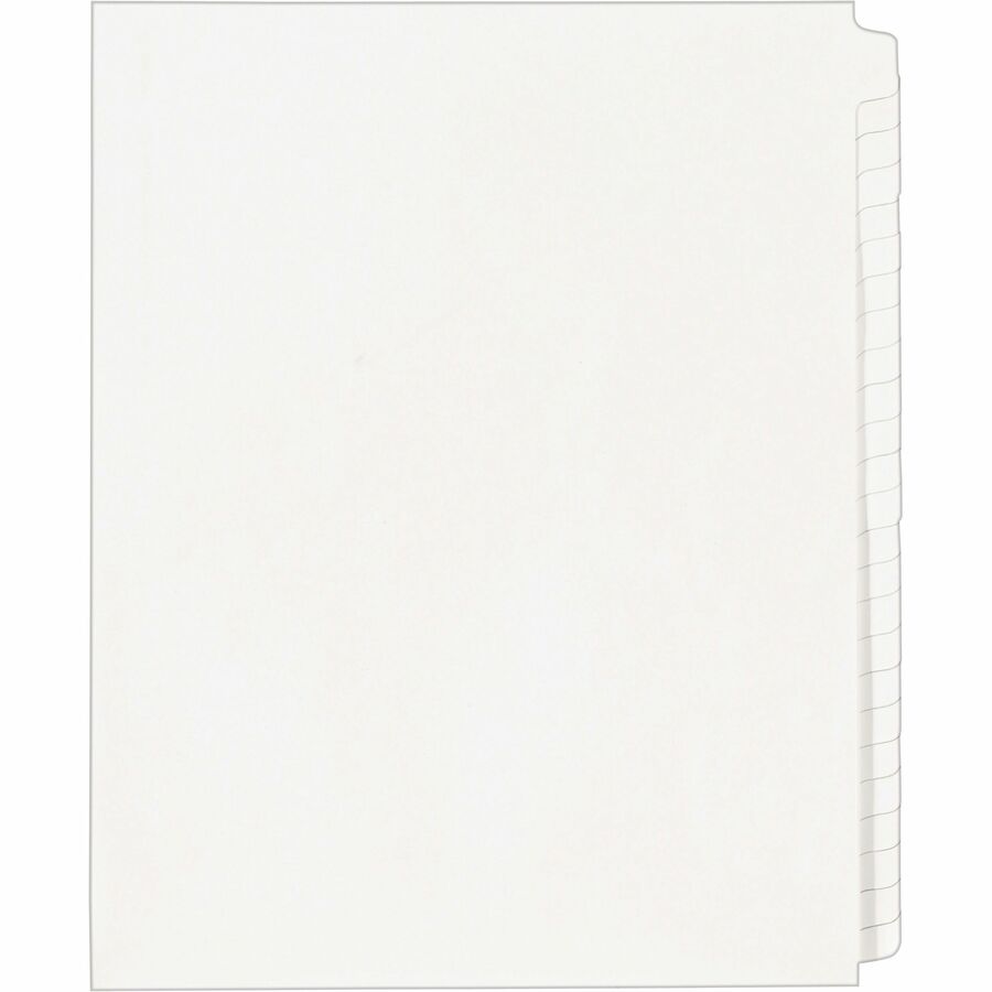 Avery® Standard Collated Legal Dividers 1 x Divider(s) Blank Side