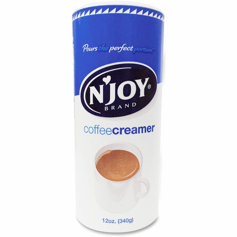 Njoy N'Joy Nondairy Creamer Regular Flavor 0.75 lb (12 oz) Canister
