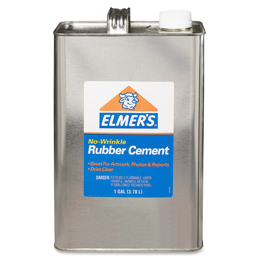 EPI234 Elmer's® Elmer'S NoWrinkle AcidFree Rubber Cement 1 Gal