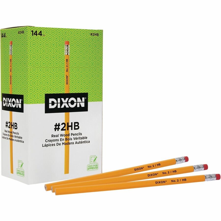 Dixon Woodcase No.2 Eraser Pencils Pencils Dixon Ticonderoga Company