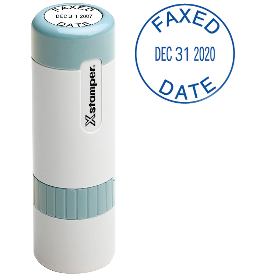 Xstamper XpeDater 2Line Custom Round Dater Date Stamp 0.69
