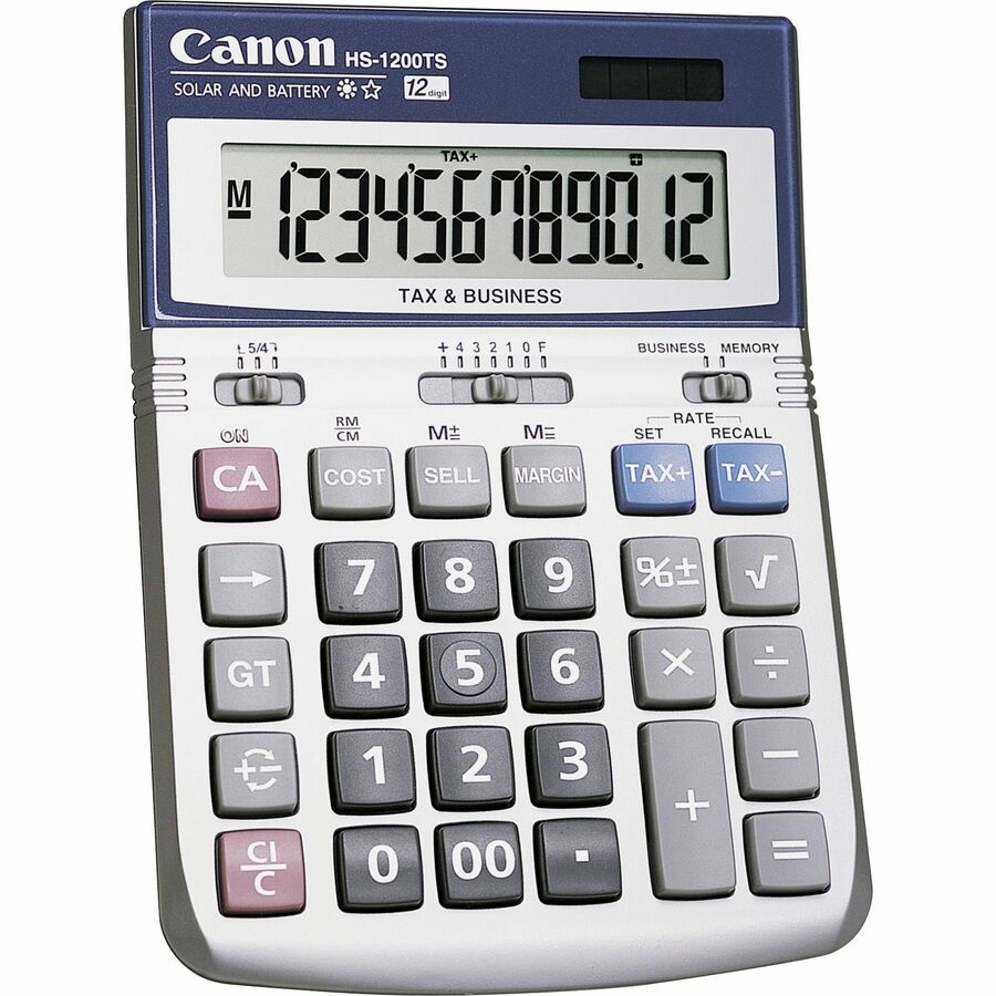 Canon HS1200TS 12Digit Angled Display Calculator Calculators Canon, Inc