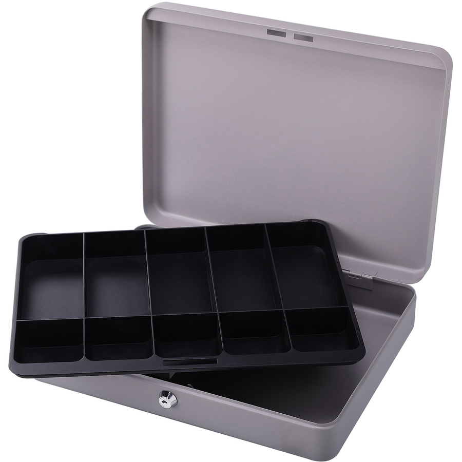 Sparco AllSteel Locking Cash Box with Tray GOS