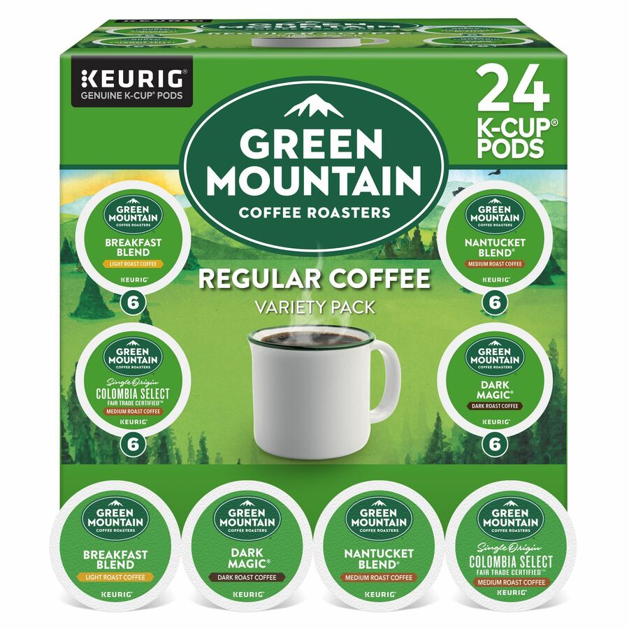 Green Mountain Coffee Roasters Regular Variety Kennedy Office Supply