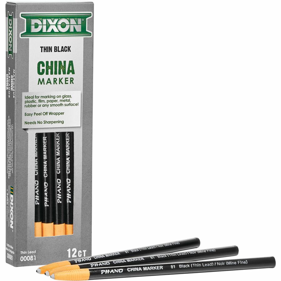 Dixon Phano Nontoxic China Markers China Markers Dixon Ticonderoga