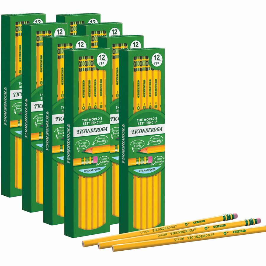 Ticonderoga WoodCased Pencils Pencils Dixon Ticonderoga Company