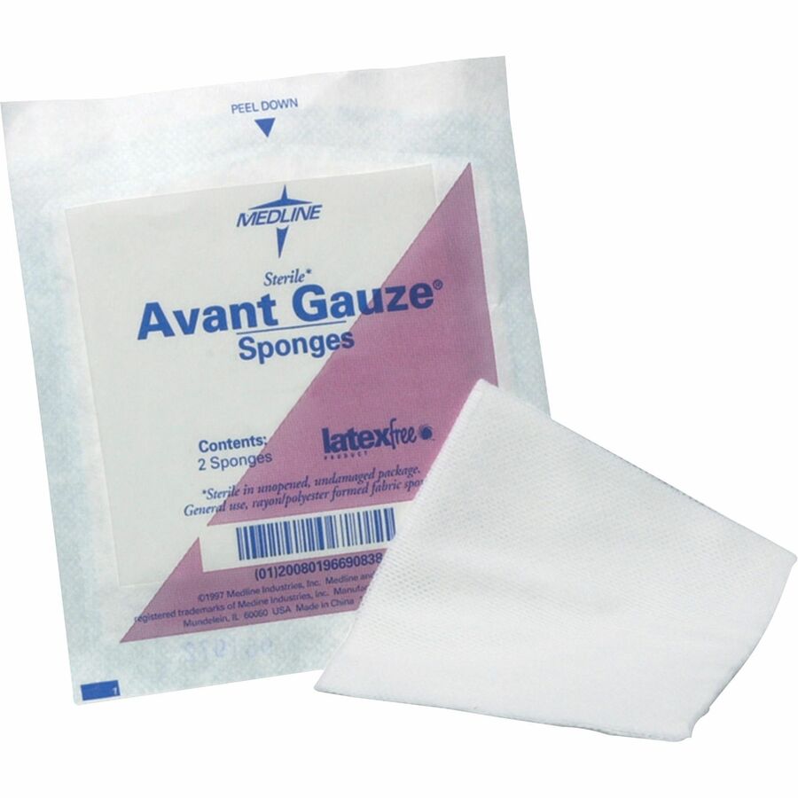 Medline Fourply Sterile Gauze Nonwoven Sponges Gauze Sponges