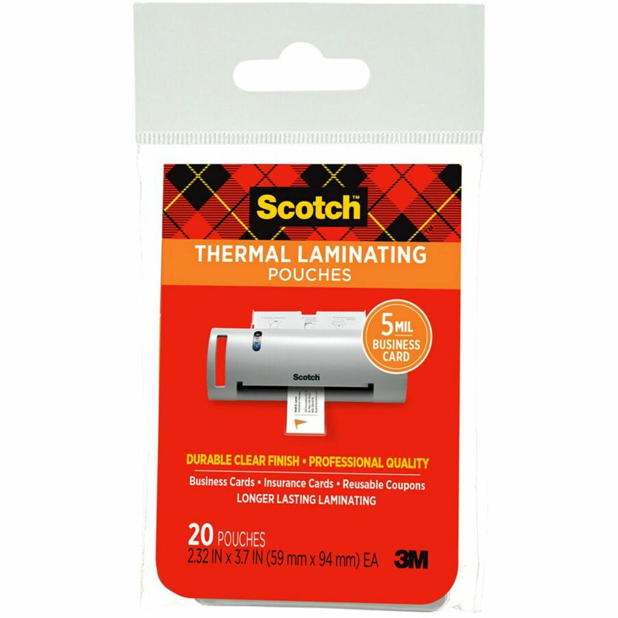 Scotch Thermal Laminating Pouches Zerbee
