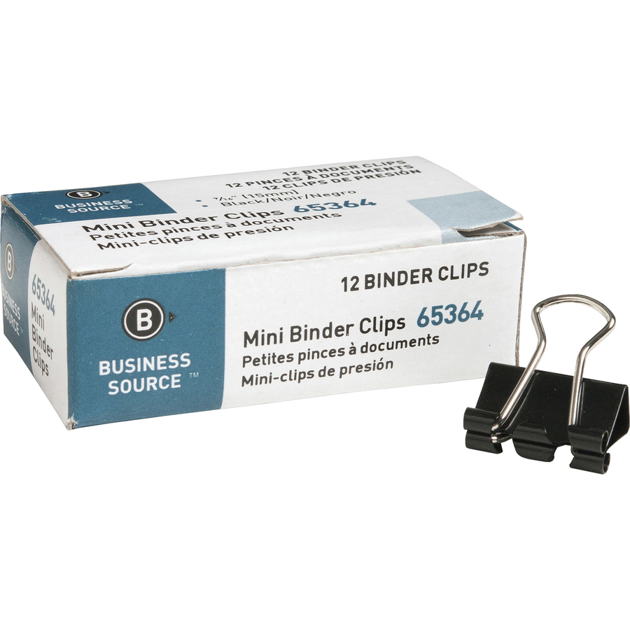 Business Source Foldback Binder Clips Binder / Bulldog Clips