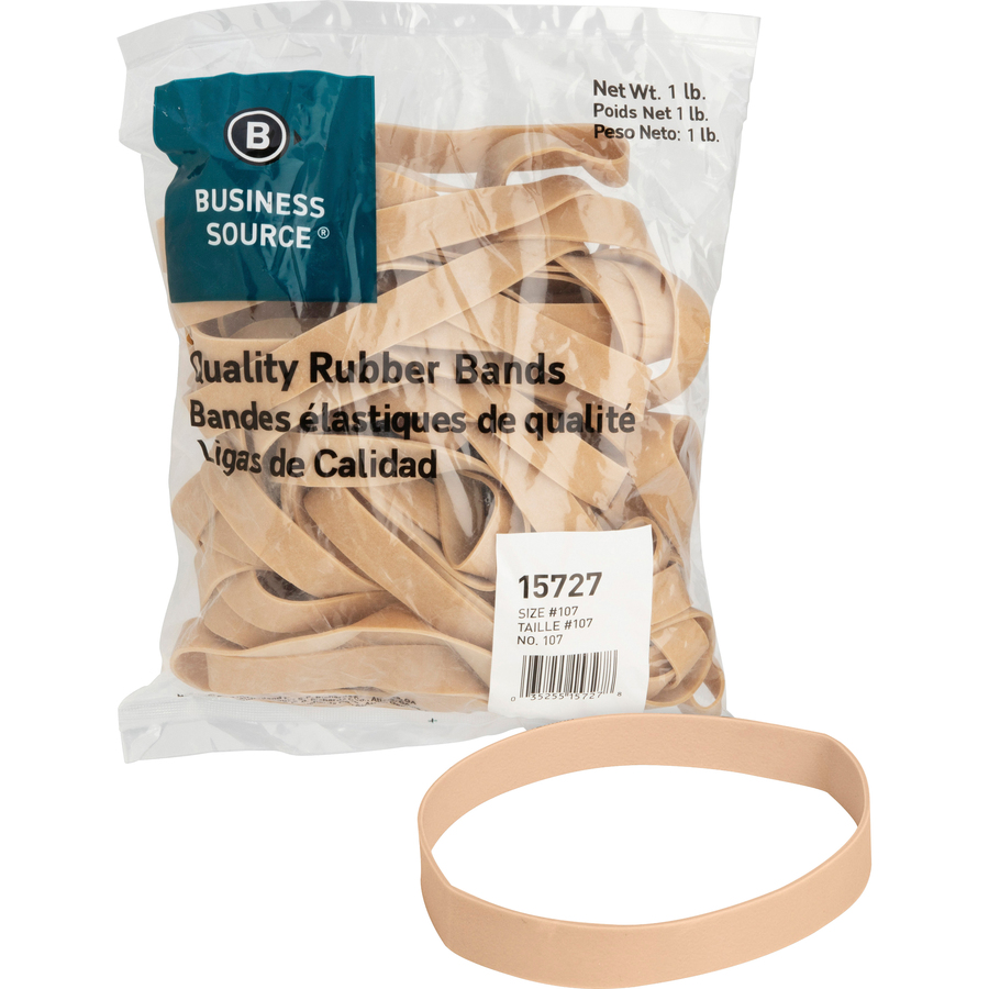 Business Source Quality Rubber Bands Plastic/Rubber Bands Business