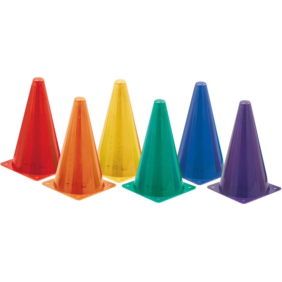 Wholesale Champion Sport s Orange Plastic Cones CSITC9SET in Bulk