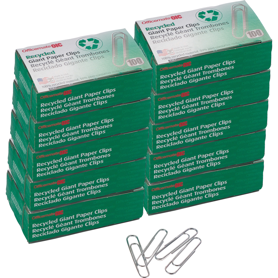 Officemate Recycled Paper Clips Paper Clips Officemate, LLC