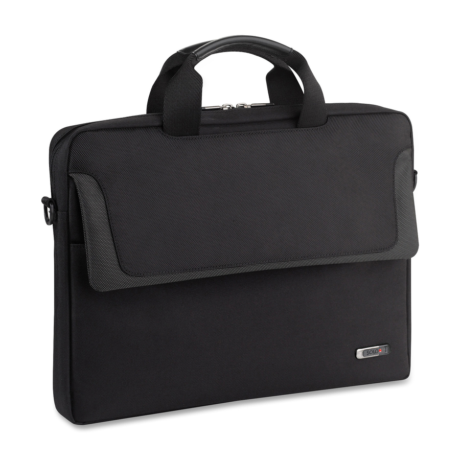 Solo Sterling Carrying Case (Messenger) for 16" Notebook Black