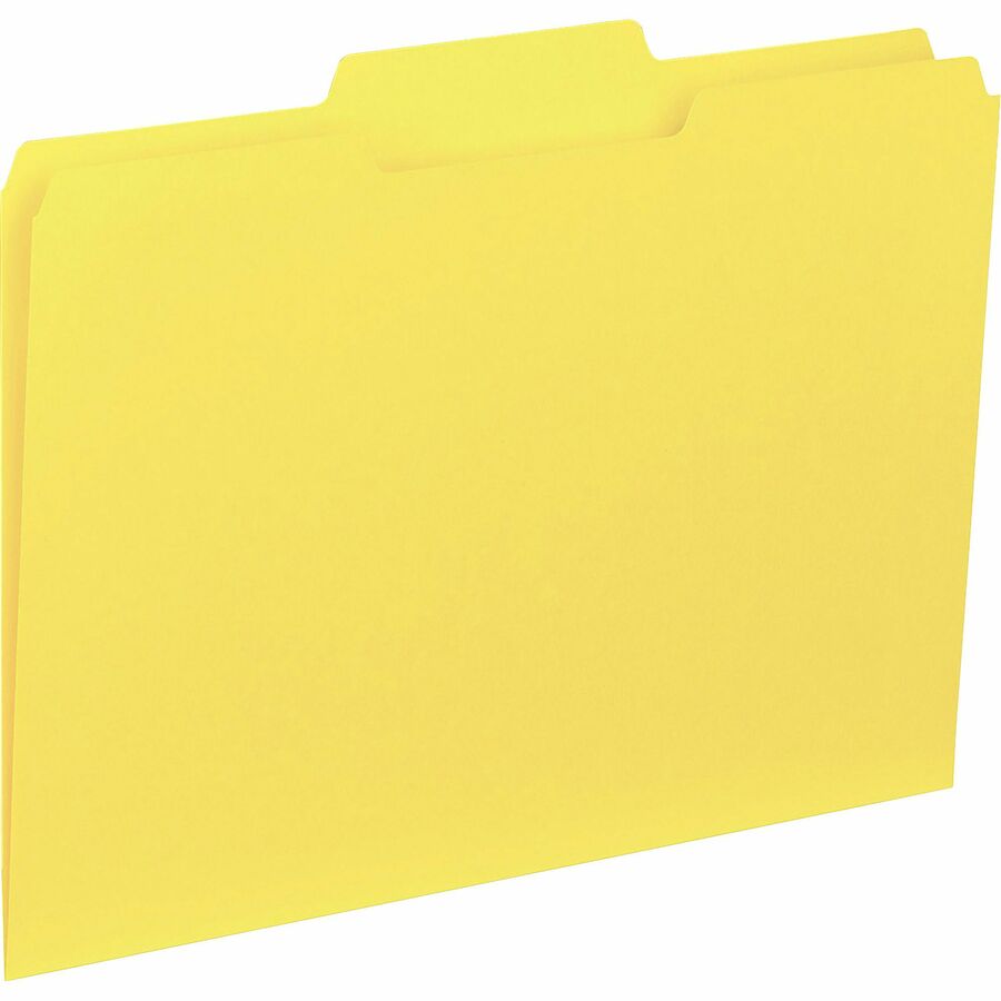 BSN43559 Business Source 1/3cut Colored Interior File Folders