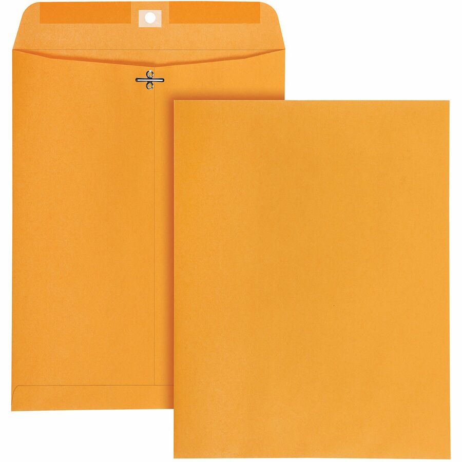 Quality Park High Bulk 10x13 Kraft Clasp Envelopes Clasp 10" Width