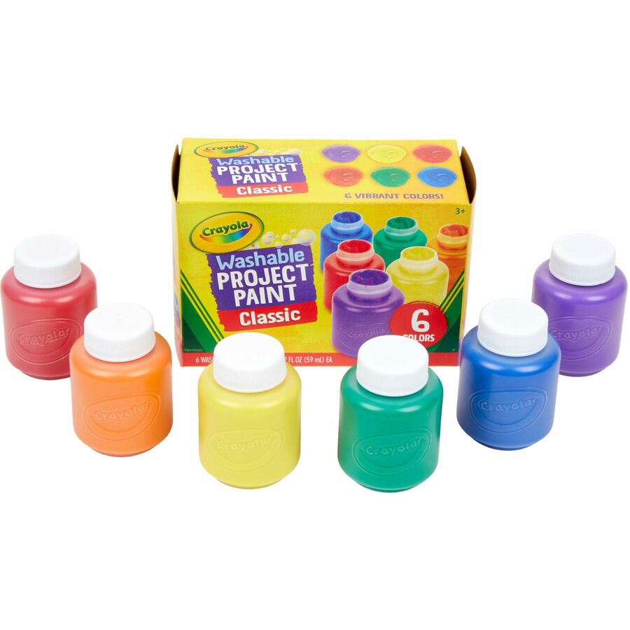 Wholesale School Supplies Crayola Washable Kid's Paint CYO541204