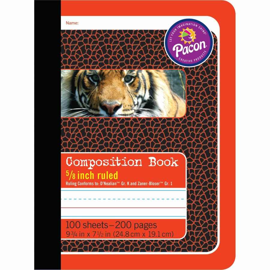 Pacon Primary Journal Dotted Midline Comp Book Notebooks Dixon