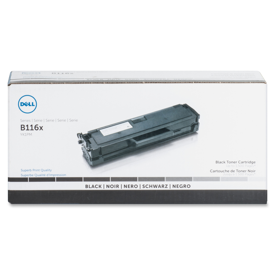 Dell Original Standard Yield Laser Toner Cartridge Black 1 Each Printing Supplies Dell