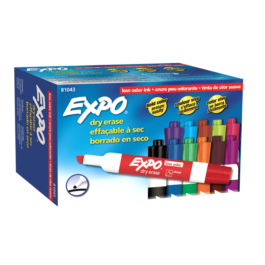 Expo Low Odor Markers DryErase Markers Newell Brands