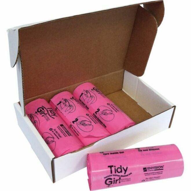 Stout Tidy Girl Feminine Hygiene Disposable Bags 4" Width x 10