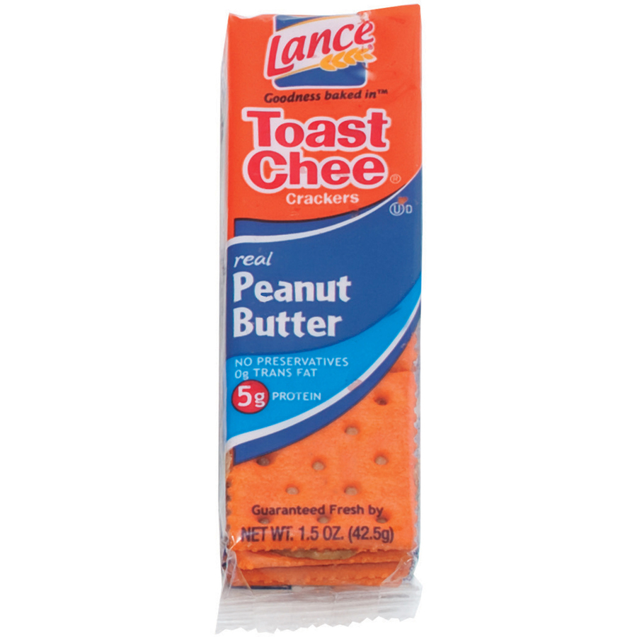 Lance Toast Chee Peanut Butter Cracker Sandwiches Individually