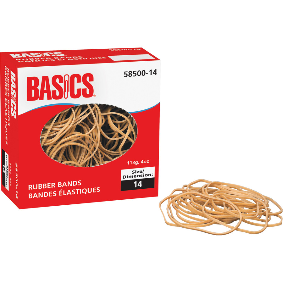 Basics® Latex Free Rubber Bands 14 4 oz Rubber Bands Basics
