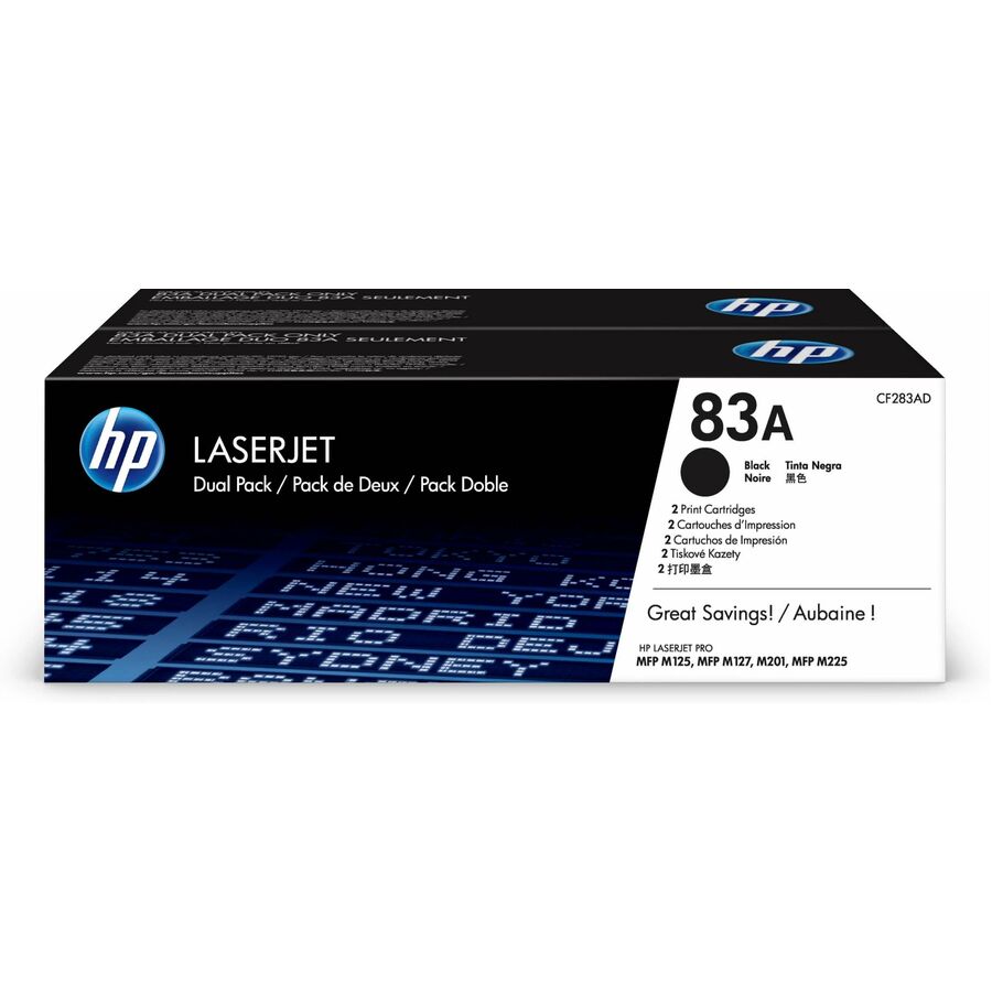 HP 83A Original Toner Cartridge Dual Pack