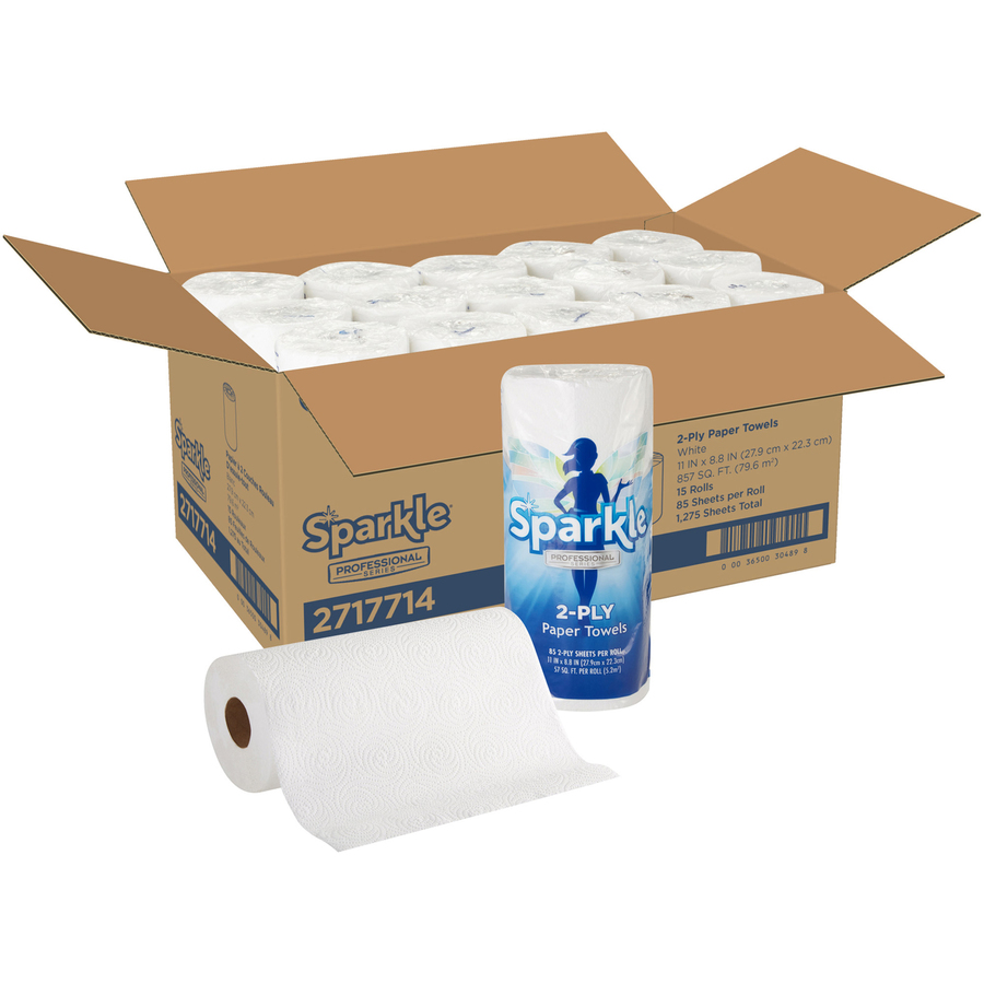 Sparkle Professional Series® Kitchen Paper Towel Rolls Paper Towels