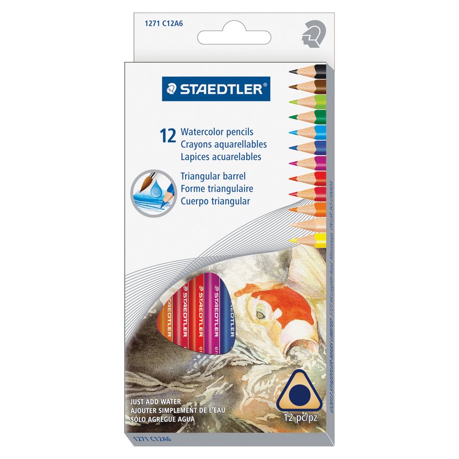 Staedtler Watercolor Pencils Set Mills Office Productivity