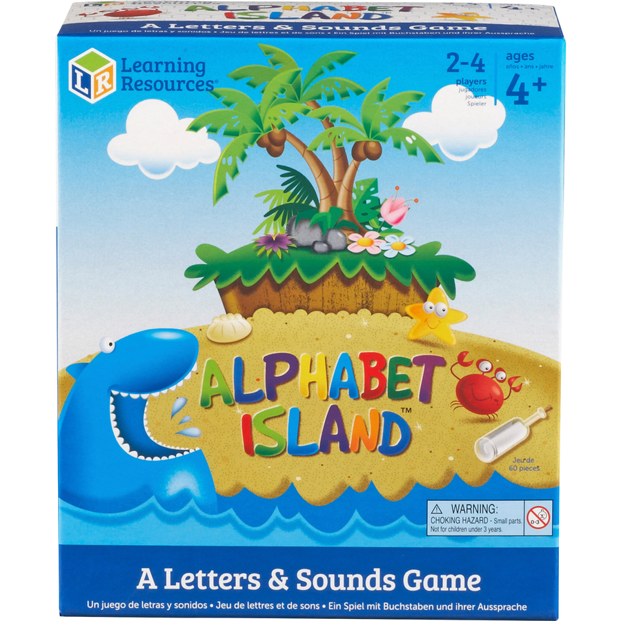 Learning Resources Alphabet Island Letter/Sounds Game GOS