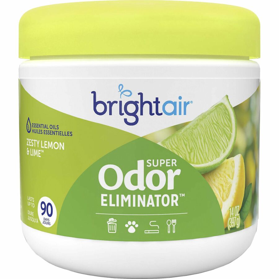 Bright Air Zesty Lemon Super Odor Eliminator 14 fl oz (0.4 quart