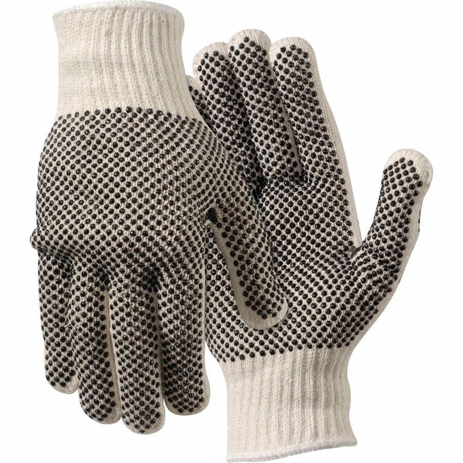 MCR Safety Poly/Cotton Large Work Gloves Gloves MCR Safety